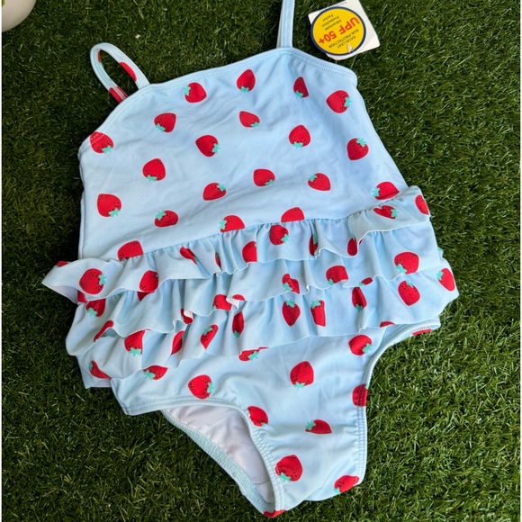 Tucker + Tate Other - Tucker + Tate one piece strawberry swimsuit size 24 months New with tags